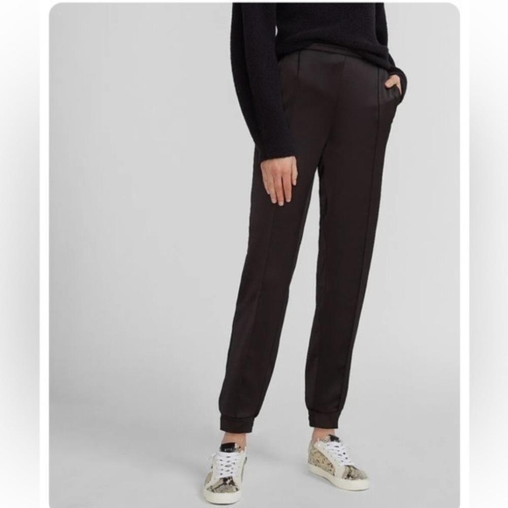 Puma Highrise Black Sweatpants